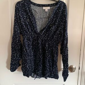 Motherhood Maternity Floral Top